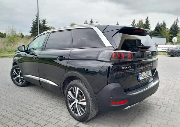 Peugeot 5008 cena 109900 przebieg: 36923, rok produkcji 2021 z Sośnicowice małe 211